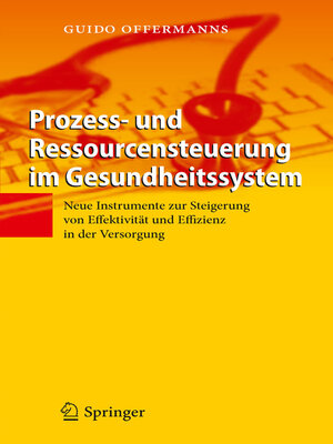 cover image of Prozess- und Ressourcensteuerung im Gesundheitssystem